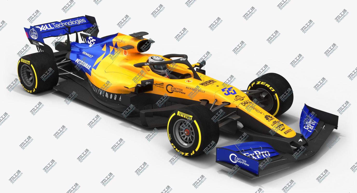images/goods_img/202104022/McLaren F1 MCL34 Formula 1 Season 2019 3D model/5.jpg